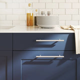 Skåphandtag 20 st silver 160 mm rostfritt stål