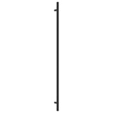 Skåphandtag 10 st svart 480 mm rostfritt stål