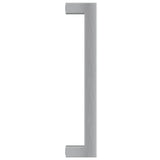 Skåphandtag 20 st silver 160 mm rostfritt stål