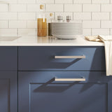 Skåphandtag 20 st silver 160 mm rostfritt stål