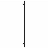 Skåphandtag 20 st svart 480 mm rostfritt stål