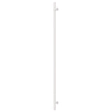Skåphandtag 10 st silver 480 mm rostfritt stål