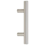 Skåphandtag 10 st silver 64 mm rostfritt stål