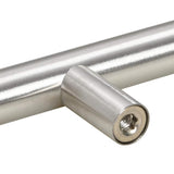 Skåphandtag 10 st silver 64 mm rostfritt stål