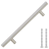 Skåphandtag 10 st silver 160 mm rostfritt stål