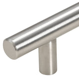Skåphandtag 5 st silver 192 mm rostfritt stål