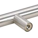 Skåphandtag 5 st silver 192 mm rostfritt stål