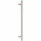 Skåphandtag 5 st silver 224 mm rostfritt stål