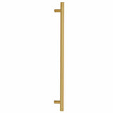 Skåphandtag 5 st guld 480 mm rostfritt stål