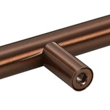 Skåphandtag 5 st brons 480 mm rostfritt stål