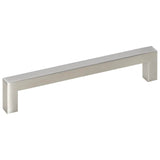 Skåphandtag 10 st silver 160 mm rostfritt stål