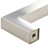 Skåphandtag 5 st silver 224 mm rostfritt stål