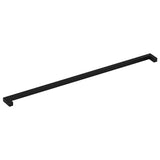 Skåphandtag 5 st svart 480 mm rostfritt stål