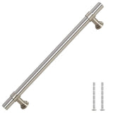Skåphandtag 10 st silver 160 mm rostfritt stål