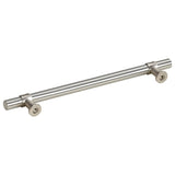 Skåphandtag 10 st silver 160 mm rostfritt stål