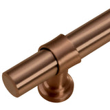 Skåphandtag 5 st brons 480 mm rostfritt stål