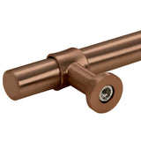 Skåphandtag 5 st brons 480 mm rostfritt stål