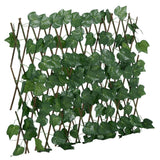Konstväxt druvblad spaljé expanderbar grön 190x60 cm