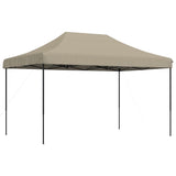Pop-Up hopfällbart partytält 440x292x315 cm taupe