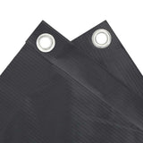 Insynsskydd för balkong antracit 700x75 cm PVC