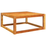 Trädgårdsbord 65x65x29 cm massivt akaciaträ