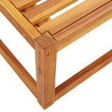 Trädgårdsbord 65x65x29 cm massivt akaciaträ