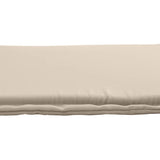 Sittdynor för trädgården 2 st taupe 45x45x2 cm fyrkantig