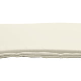 Sittdynor för trädgården 2 st gräddvit 45x45x2 cm fyrkantig