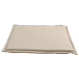 Sittdynor för trädgården 4 st taupe 45x45x2 cm fyrkantig