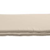 Sittdynor för trädgården 4 st taupe 45x45x2 cm fyrkantig