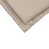 Sittdynor för trädgården 4 st taupe 45x45x2 cm fyrkantig
