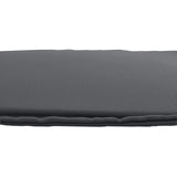 Sittdynor för trädgården 4 st antracit 45x45x2 cm fyrkantig