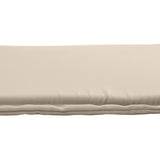 Sittdynor för trädgården 6 st taupe 45x45x2 cm fyrkantig