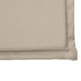 Sittdynor för trädgården 6 st taupe 45x45x2 cm fyrkantig