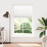 Plisserad persienn vit 115x200 cm tyg bredd 114,4cm polyester