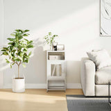 Sängbord vit 36x39x78 cm kallvalsat stål