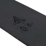 Gummikant för snöplog svart 80x15x1 cm