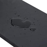 Gummikant för snöplog svart 200x15x1 cm