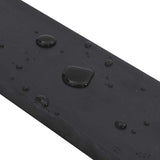 Gummikant för snöplog svart 300x10x2 cm