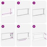 Källarfönster RISOR 80x60 cm tilt&turn DIN höger vit