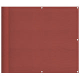 Balkongskärm terrakotta 90x700 cm 100% polyester oxford