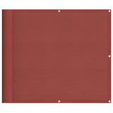 Balkongskärm terrakotta 90x800 cm 100% polyester oxford