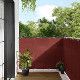 Balkongskärm terrakotta 120x700 cm 100% polyester oxford