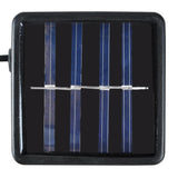 Plastkulor av buxbom med LED-lampor 4 st gröna 15 cm