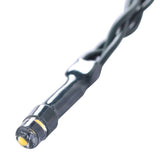 Plastkulor av buxbom med LED-lampor 4 st gröna 15 cm