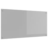 Köksplatta Ljusgrå 120x60x0,6 cm Härdat Glas