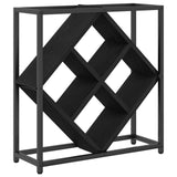 Vinkyl Svart Ek 51x18x52,5 cm Konstruerat Trä