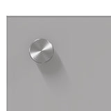 Kök Backsplash Ljusgrå 90x50x0.6 cm Härdat Glas