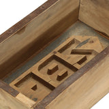 Brickor 4 st 60,5x15x9 cm Massiv Återvunnen Trä