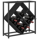 Vinkyl Svart Ek 51x18x52,5 cm Konstruerat Trä